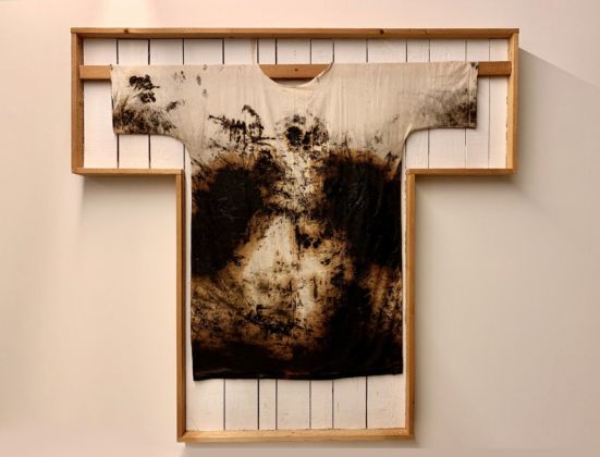Hermann Nitsch, Painting shirt, 1997. Courtesy the artist