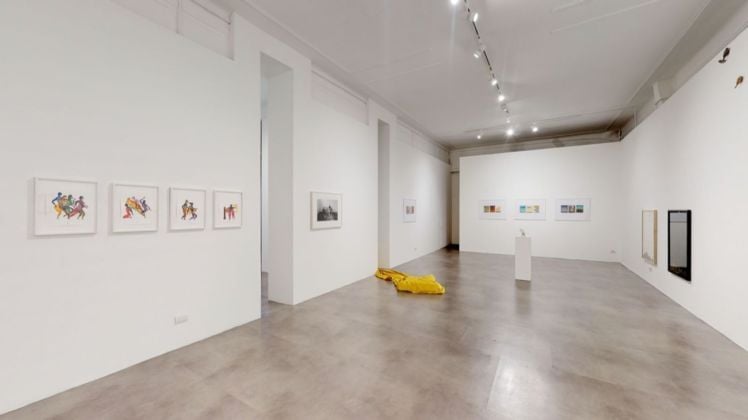 If bees are few. Exhibition view at Mimmo Scognamiglio Arte Contemporanea, Milano 2020