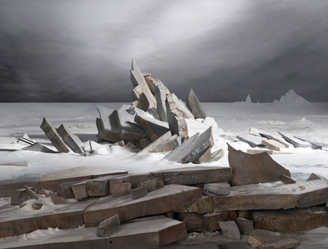 James Casebere, Sea of Ice , 2014