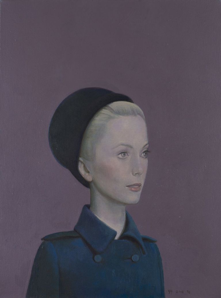 Liu Ye, Catherine Deneuve, 2012, acrilico su tela, 60 x 45 cm. Collezione privata, Pechino. Courtesy Fondazione Prada