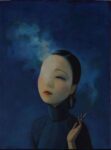 Liu Ye, The Goddess, 2018, acrilico su tela, 60 x 45 cm. Collezione privata, Berlino. Courtesy Fondazione Prada