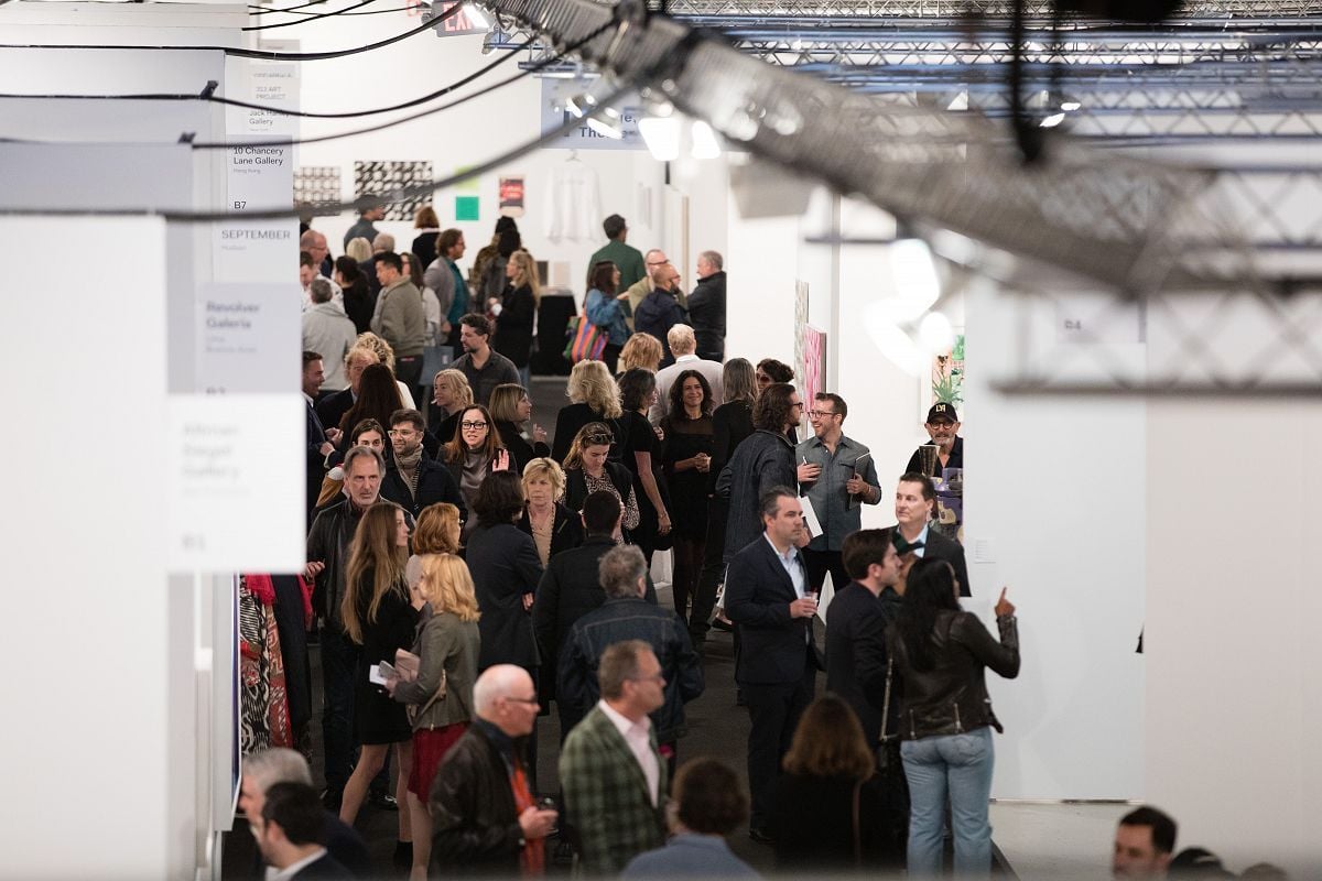 Los Angeles Art Fair, Opening Night, 2018. Photo by Michael Underwood