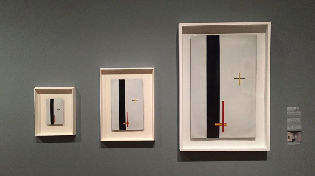 László Moholy Nagy, Construction in Enamel, dalla serie Telephone Paintings, 1922 23