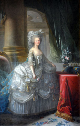 Marie Antoinette ritratta da Elisabeth_Vigée Lebrun, 1783