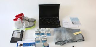 Mediengruppe Bitnik, Illegal goods bought by Random Darknet Shopper exhibited at Kunst Halle St. Gallen, 2015