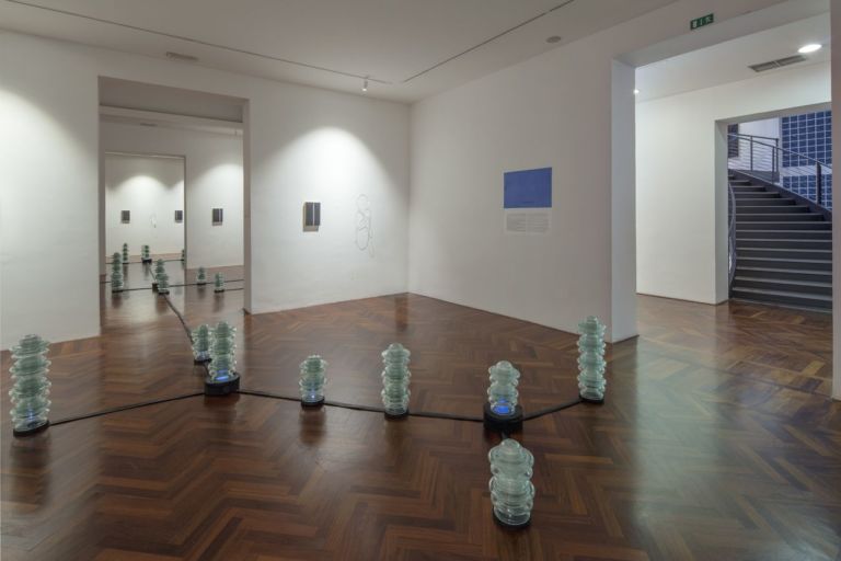 Michelangelo Penso, Cronòtopo, 2019. Installation view at CAMeC, La Spezia 2020. Photo Enrico Amici