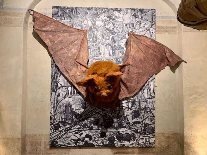Monster Chetwynd, Bat, 2018. Courtesy Fondazione Sandretto Re Rebaudengo