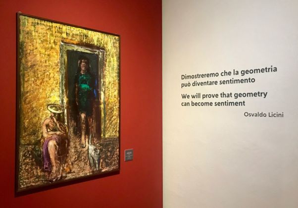 Novecento Italiano. Un secolo di arte. Exhibition view at Museo Eremitani, Padova 2020