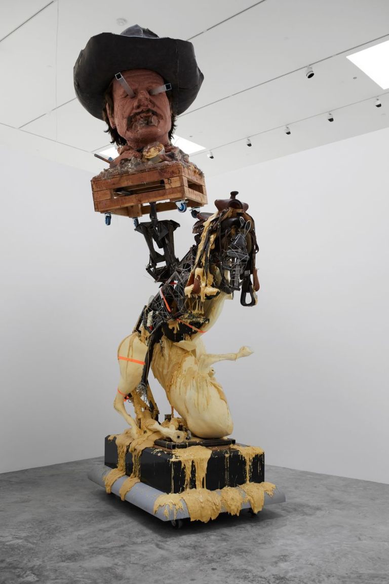 Paul McCarthy, CSSC, Frederic Remington Charles Bronson, 2014 16. Installation view at Faurschou New York, 2019. Photo Ed Gumuchian © Faurschou Foundation