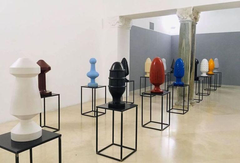 Raffaele Falcone. La scacchiera impossibile. Exhibition view at Museo Madre, Napoli 2019