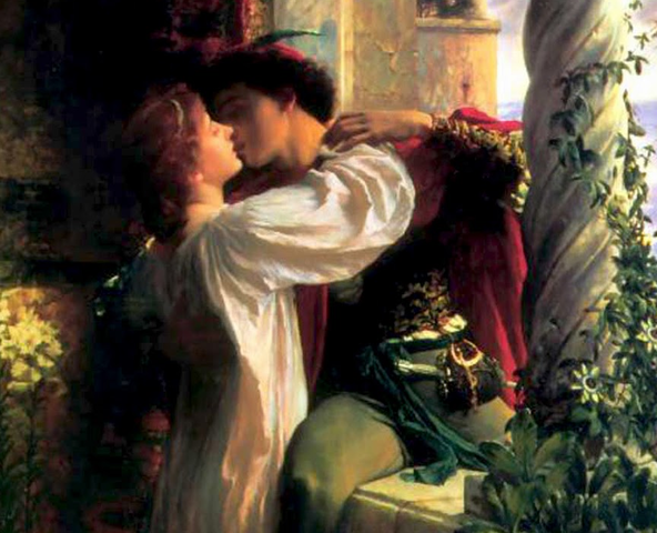 Romeo and Juliet by Frank Dicksee