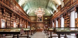Sala Maria Teresa della Biblioteca Nazionale Braidense. Photo Alessandro Radice