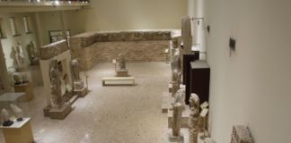 Sala dedicata a Hatra presso l’Iraq Museum di Baghdad