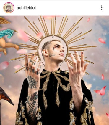 Achille Lauro, via Instagram