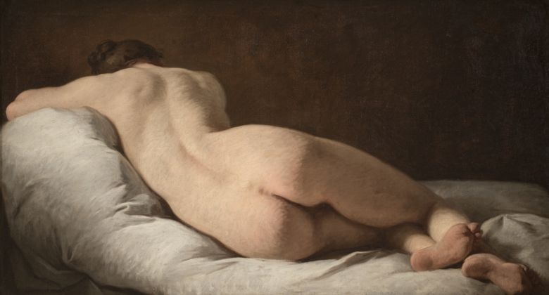 Pierre Subleyras, Nudo femminile di schiena, olio su tela, 1735 ca, Roma, Gallerie Nazionali d’Arte Antica, Palazzo Barberini