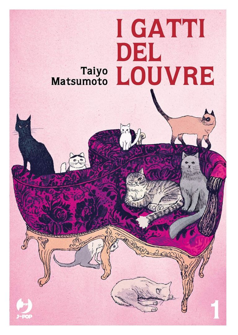 Taiyo Matsumoto – I Gatti del Louvre (J Pop, Milano 2020). Copertina