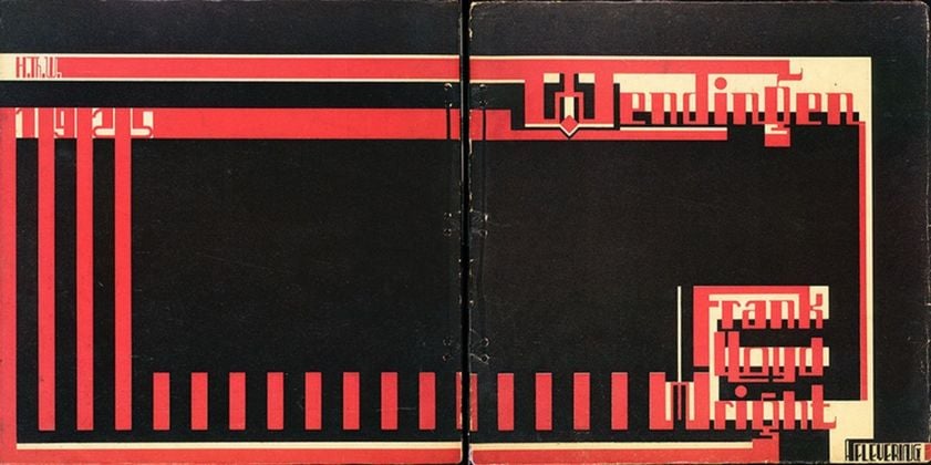 Wendingen, 1925 26, copertina dei fascicoli 1925 VII 3,4,5 e 1926 VII 6,7,8,9
