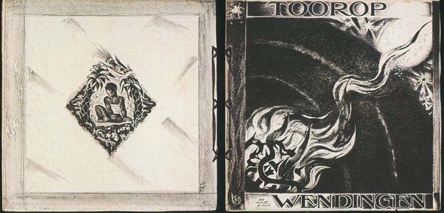 Wendingen, 1928, IX 3 4, progetto della copertina di R. N. Roland Holst