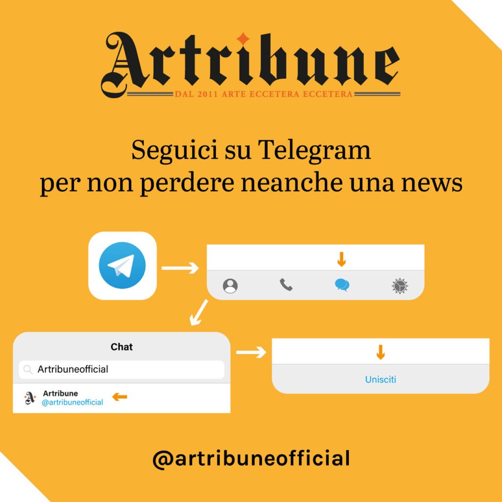 Parte il canale Artribune su Telegram. Tutte le istruzioni per iscriversi al nuovo account