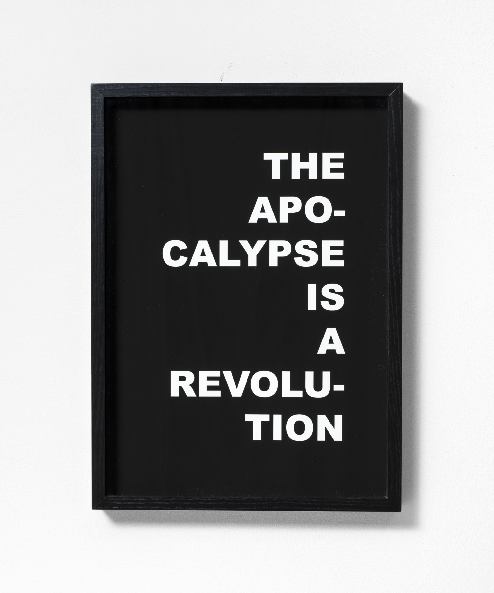 Pamela Diamante, The apocalypse is a revolution (2018), stampa su carta cotone, courtesy l'artista e galleria Gilda Lavia