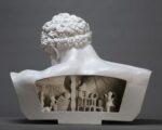 Andrea Salvatori, Copia da ...,(retro), 2019, ceramica, 68x88x60cm, photo Luca Nostri, courtesy collezione privata