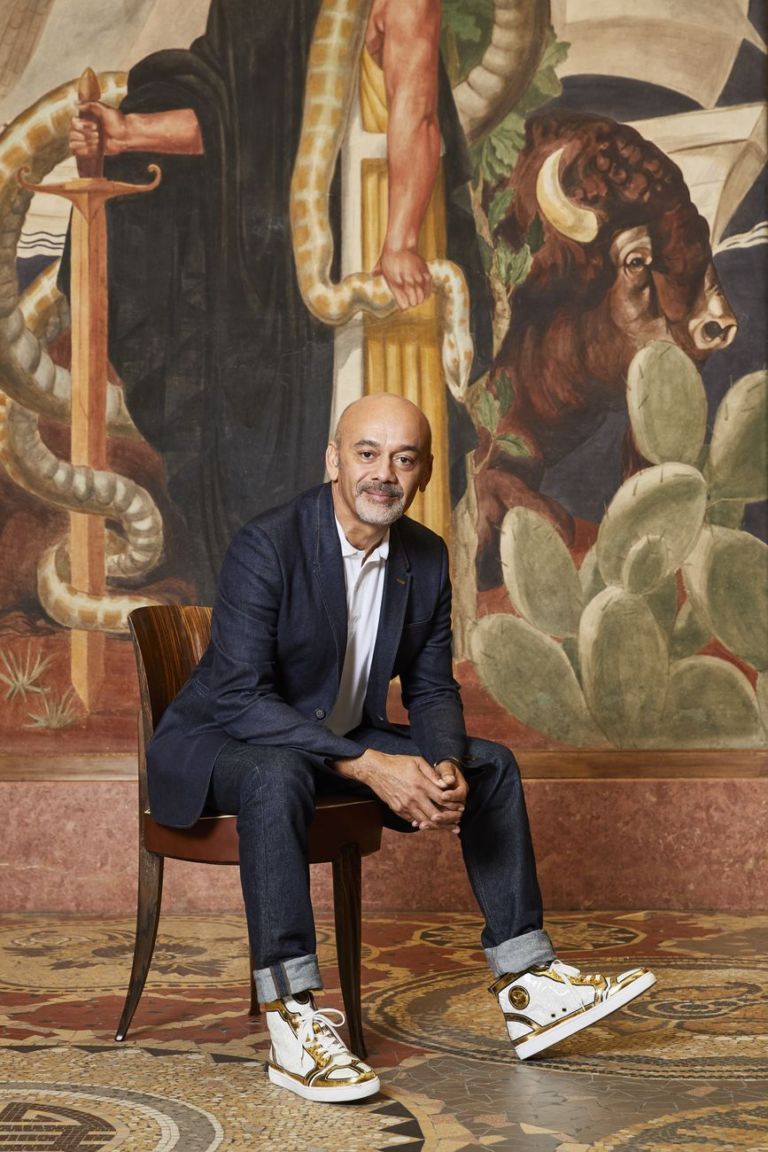 Christian Louboutin al Palais de la Porte Dorée © Courtesy of Christian Louboutin