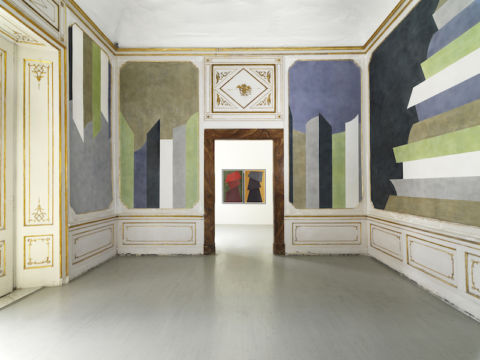 David Tremlett  13 Diptychs  Room 5 - Wall Drawing from 29/02/2020 to 18/04/2020 Galleria Alfonso Artiaco_Napoli