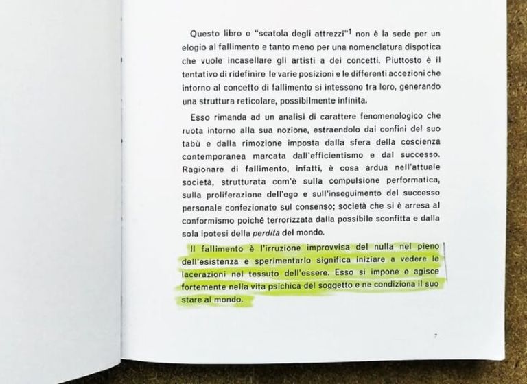 Da "Fallimento" di Teresa Macrì (Postmedia Books, Milano 2017)