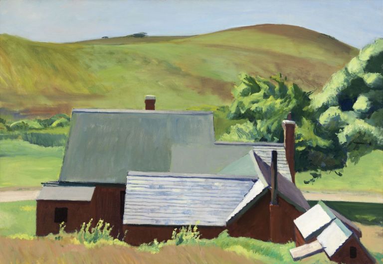 Edward Hopper, Burly Cobb’s House, South Truro, 1930-33. Whitney Museum of America Art, New York © Heirs of Josephine Hopper - 2019, ProLitteris, Zurich. Photo © 2019. Digital image Whitney Museum of American Art - Licensed by Scala