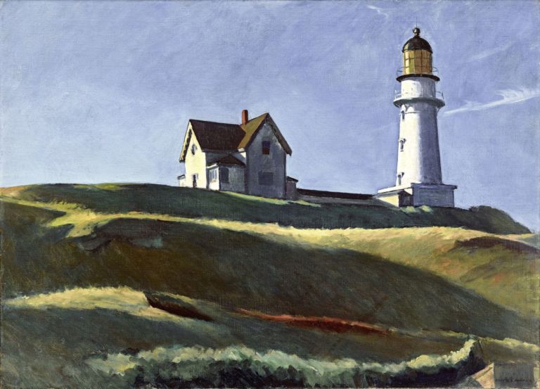 Edward Hopper, Lighthouse Hill, 1927. Dallas Museum of Art © Heirs of Josephine Hopper 2019, ProLitteris, Zurich. Photo Dallas Museum of Art Brad Flowers