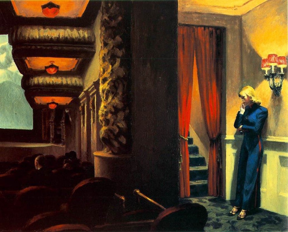 Edward Hopper, New York Movie, 1939