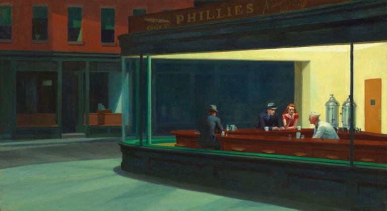 Edward Hopper, Nighthawks, 1942. The Art Institute of Chicago