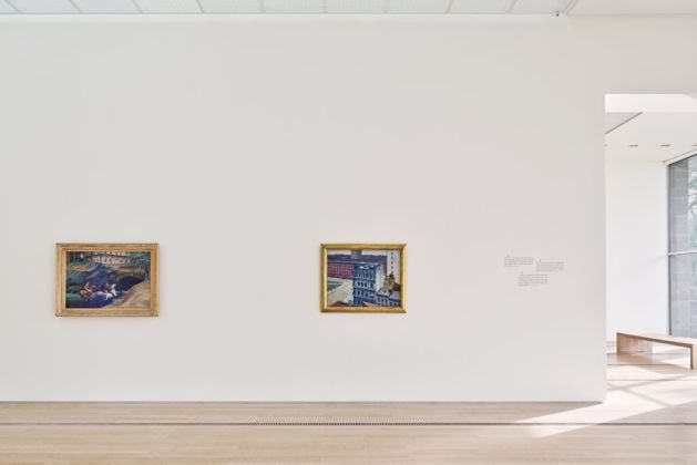 Edward Hopper. Exhibition view at Fondation Beyeler, Riehen-Basilea 2020