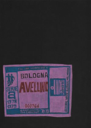 Flavio Favelli ‒ Bologna la Rossa (Corraini, Mantova 2019). Bologna Avellino