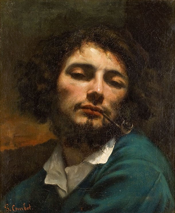 Gustave Courbet, 'Man with Pipe', 1846, Musée Fabre, Montpellier