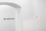 Karin Sander, 43°45'51.8N 11°15'46.8E, 2019. Installation view at Base Progetti per l’arte, Firenze. Photo Leonardo Morfini
