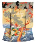Kimono for a young woman (furisode), 1905–20, probably Kyoto, Japan. © Khalili Collection, K106