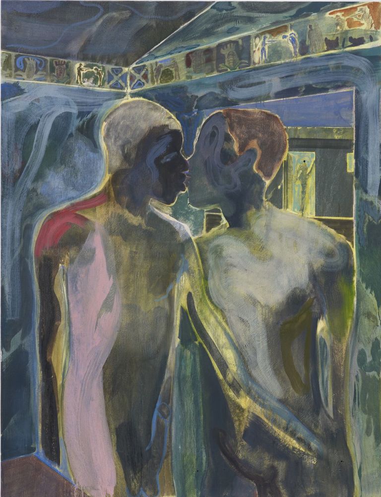 Michael Armitage, Kampala Suburb, 2014. Collezione privata, Londra. Courtesy Whitechapel Gallery, Londra