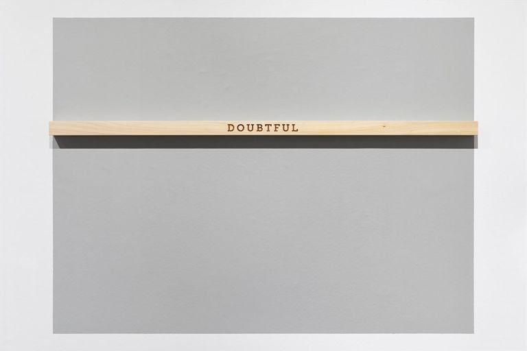 Olivo Barbieri, Doubtful, scultura, 2019