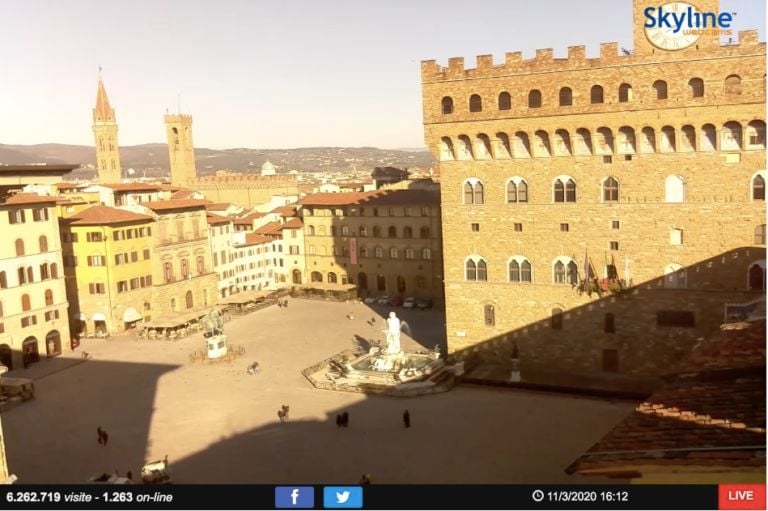 Piazza della Signoria a Firenze