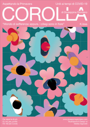 Poster COROLLA Giuseppina Giordano_ Illustrazione Matteo Signorelli