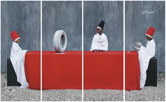 Maïmouna Guerresi, Rubber Tire, First Lesson (2014)