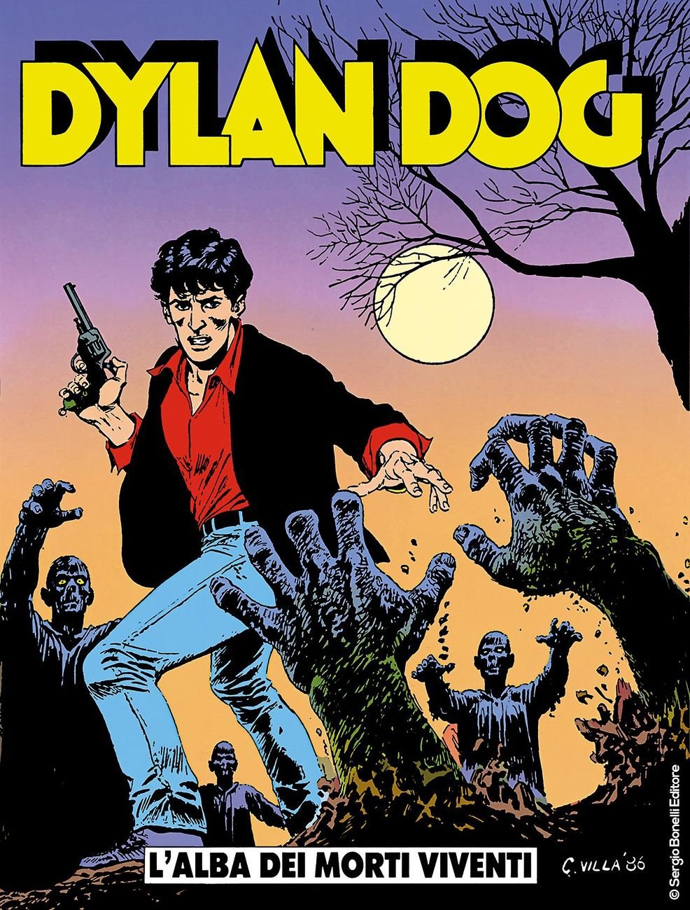 Tiziano Sclavi & Angelo Stano – Dylan Dog #1 – L'alba dei morti viventi (Sergio Bonelli Editore, 1990)
