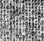 Trevor Paglen, Detail view of They Took the Faces from the Accused and the Dead... (SD18), 2019 © Trevor Paglen, Courtesy of the Artist and Altman Siegel, San Francisco