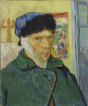 Vincent van Gogh, 'Self-Portrait with Bandaged Ear', 1889. The Samuel Courtauld Trust, The Courtauld Gallery, London