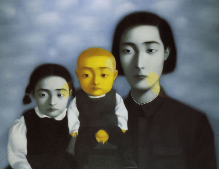 Zhang Xiaogang, Bloodline Series, 1997. Courtesy Sigg Collection
