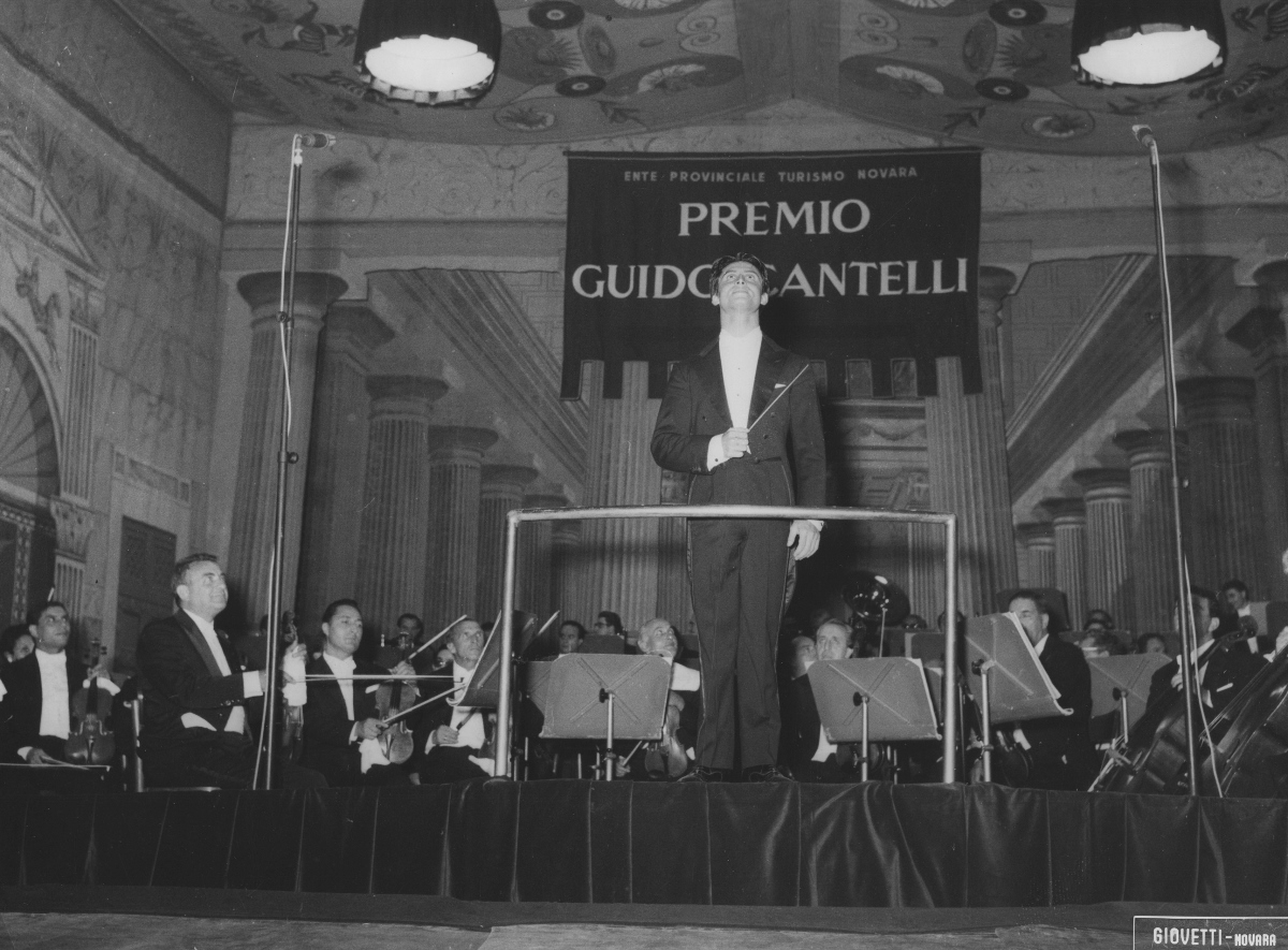 Riccardo Muti vince Premio Cantelli 1967 © Giovetti 