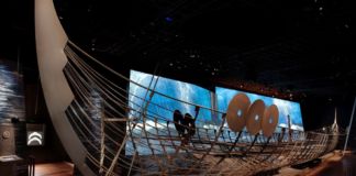 La sala vichinga con Roskilde 6. Photo Nationalmuseet