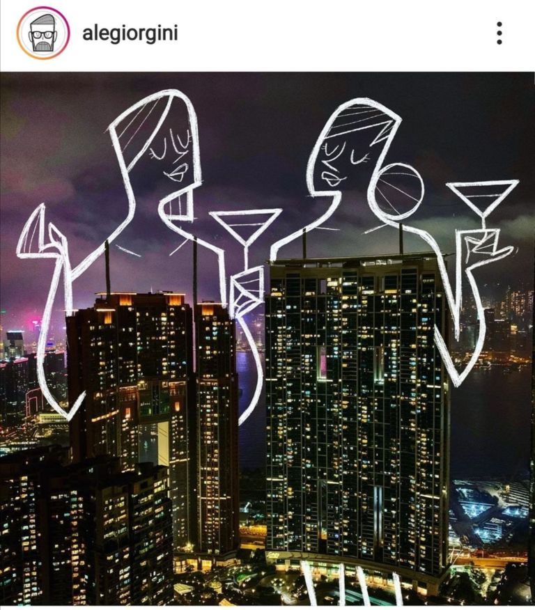 Ale Giorgini, HONG KONG view from @bernardlam 's window