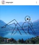 Ale Giorgini, PERLEDO (Lago di Como) view from @fiorelisavarenna 's window